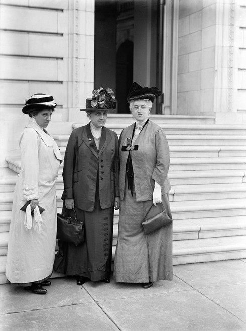 Lathrop, Addams, Mcdowell. /Namerican Social Reformers Julia Lathrop, Jane Addams And Mary Mcdowell. Photograph, 1913. Poster Print by Granger Collection - Item # VARGRC0266808