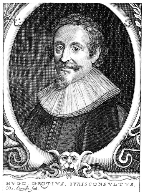 Hugo Grotius (1583-1645). /Ndutch Jurist And Statesman. Copper Engraving, Brussels, 1695. Poster Print by Granger Collection - Item # VARGRC0046512