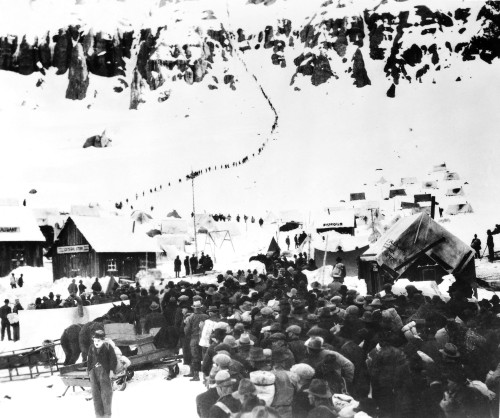 Chaplin: Gold Rush, 1925. /Ncharlie Chaplin In A Scene From The Film, 'The Gold Rush,' 1925. Poster Print by Granger Collection - Item # VARGRC0059089