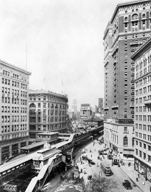 Greeley Square, Ny, 1912. /Ngreeley Square At Broadway Between 32Nd And 33Rd Streets In New York City. Photograph, 1912. Poster Print by Granger Collection - Item # VARGRC0003619