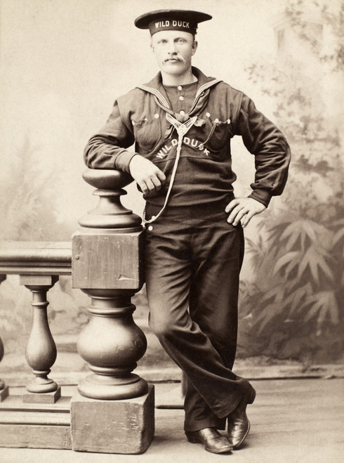 Sailor, C1880. /Nunidentified American Sailor. Original Cabinet Photograph, C1880. Poster Print by Granger Collection - Item # VARGRC0097787