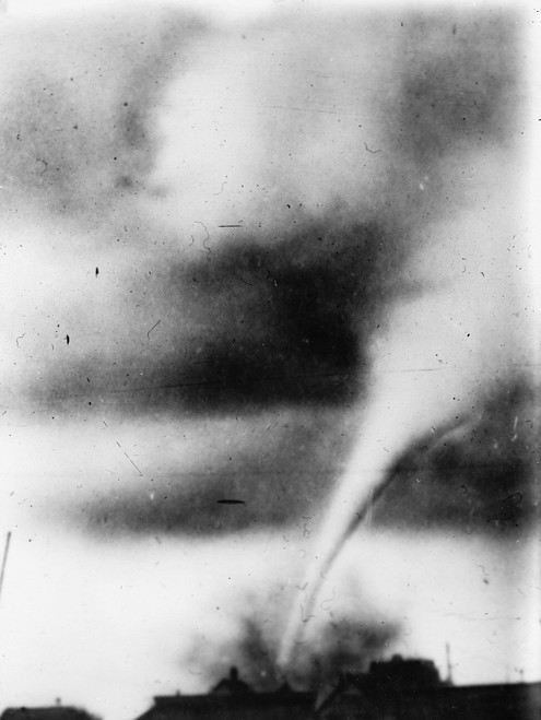 Oklahoma City: Tornado. /Na Tornado Over Oklahma City, Oklahoma. Photograph, C1913-1917. Poster Print by Granger Collection - Item # VARGRC0108642