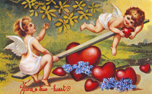 Valentine'S Day Card. /Namerican, C1900. Poster Print by Granger Collection - Item # VARGRC0018736