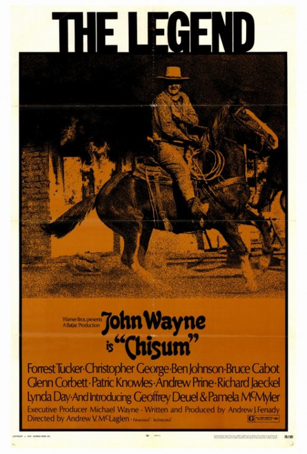 Chisum Movie Poster Print (27 x 40) - Item # MOVGF0353