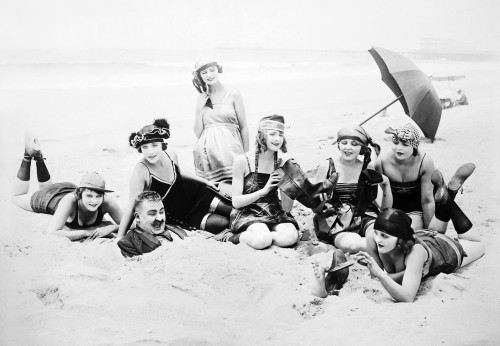 Silent Still: Beach. Poster Print by Granger Collection - Item # VARGRC0072385