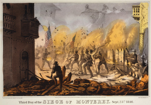 Battle Of Monterrey, 1846. /Nthird Day Of The Siege Of Monterrey, Mexico, During The Mexican War, 23 September 1846. Poster Print by Granger Collection - Item # VARGRC0131325