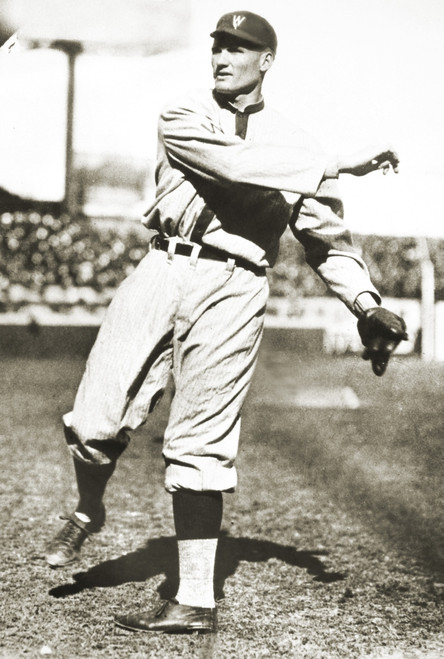 Walter Johnson (1887-1946). /Namerican Professional Baseball Player. Pitching In 1925. Poster Print by Granger Collection - Item # VARGRC0216914