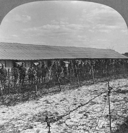 World War I: Prisoners. /Ngerman Prisoners Of War, Near Belleau, France. Stereograph, 1914-1918. Poster Print by Granger Collection - Item # VARGRC0325721