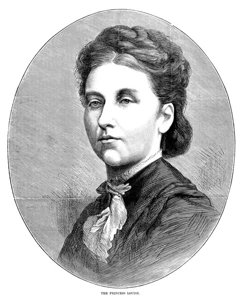 Duchess Of Argyll /N(1848-1939). Louise, Fourth Daughter Of Queen Victoria Of Great Britain And Duchess Of Argyll. Wood Engraving, 1871. Poster Print by Granger Collection - Item # VARGRC0048519