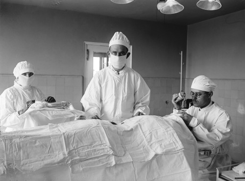 Surgery, 1922. /Nsurgeons At Work In An Operating Room. Photograph, 1922. Poster Print by Granger Collection - Item # VARGRC0326037