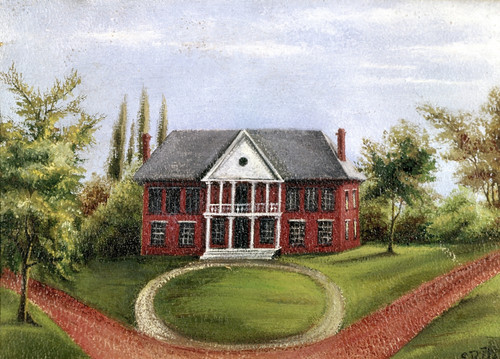 Williamsburg: Capitol. /Nview Of The Capitol Building At Williamsburg, Virginia. Painting By Elizabeth Russell Denison, 19Th Century. Poster Print by Granger Collection - Item # VARGRC0113640