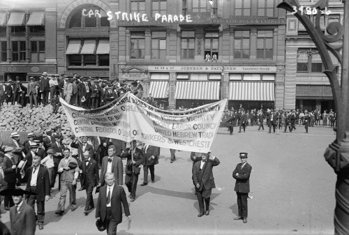 Streetcar Strike, C1915. /Na Streetcar Strike Parade Through Union Square In New York City. Photograph, C1915. Poster Print by Granger Collection - Item # VARGRC0326542