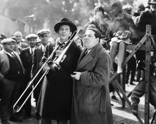 Silent Still: Musicians. /Nedward Everett Horton And Archie Mayo. Poster Print by Granger Collection - Item # VARGRC0089057