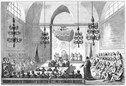 British House Of Lords. /Nfrench Engraving After A.C. Pugin And Thomas Rowlandson, 1809. Poster Print by Granger Collection - Item # VARGRC0078237