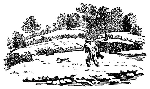 Hunting: Winter, C1800. /Na Winter Hunting Scene. Wood Engraving By Thomas Bewick (1753-1828). Poster Print by Granger Collection - Item # VARGRC0037826