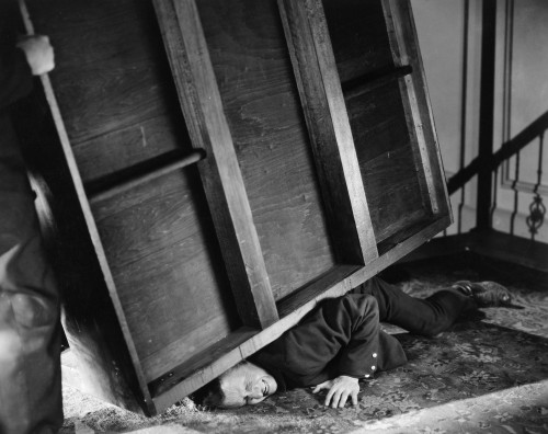 Silent Still: Man In Distress. /Nraymond Hatton In 'Fireman, Save My Child,' 1927 Poster Print by Granger Collection - Item # VARGRC0088934