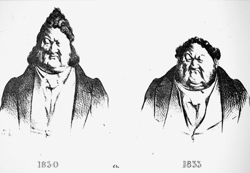 Image of LOUIS PHILIPPE (1773-1850). - King Of France, 1830-48. Cartoon By  Honoré Daumier Depicting King Louis-Philippe Turning Into A Pear. The  Caption Says That The Pears Are For Sale To Meet