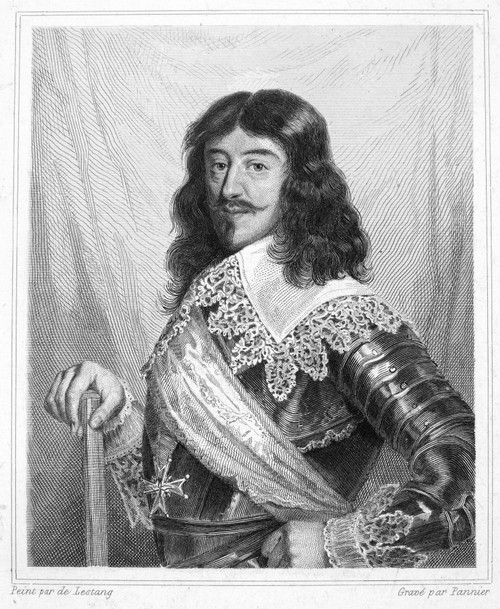 Louis Xiii (1601-1643). /Nking Of France, 1610-43. Line Engraving, French, 19Th Century. Poster Print by Granger Collection - Item # VARGRC0003568