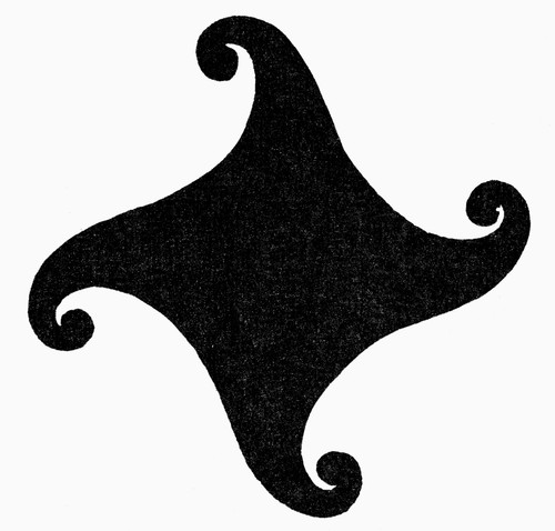 Fylfot-Triskelion. /Nancient Symbol Of Faith. Poster Print by Granger Collection - Item # VARGRC0099724