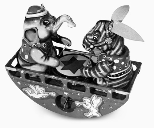 Presidential Campaign, 1952. /Ndemocratic Donkey And Republican Elephant Presidential Campaign Toy, 1952. Poster Print by Granger Collection - Item # VARGRC0108973