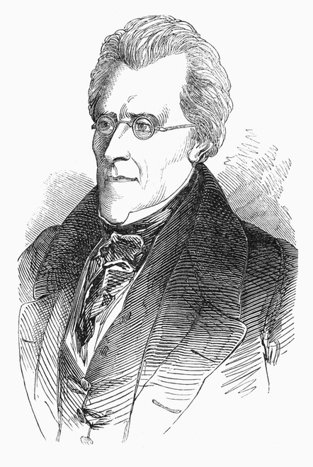 Andrew Jackson (1767-1845). /Nseventh President Of The United States. Wood Engraving, 19Th Century. Poster Print by Granger Collection - Item # VARGRC0089839