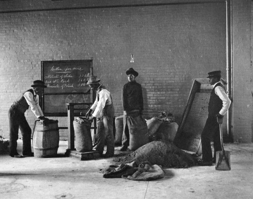 Hampton Institute, C1900. /Nmixing Fertilizer In An Agriculture Class At Hampton Institute, Virginia. Photographed By Frances Benjamin Johnston, C1900. Poster Print by Granger Collection - Item # VARGRC0093103