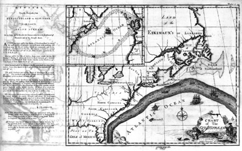 Gulf Stream Chart, 1786. /Na Chart Of The East Coast Of America And The Gulf Stream, Printed By Benjamin Franklin, 1786. Poster Print by Granger Collection - Item # VARGRC0109823 Gulf Stream Chart, 1786. /Na Chart Of The East Coast Of America And The Gulf Stream, Printed By Benjamin Franklin, 1786. Poster Print by Granger Collection - Item # VARGRC0109823