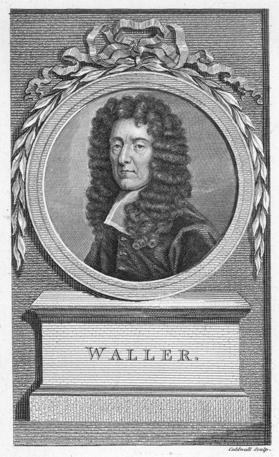 Edmund Waller (1606-1687). /Nenglish Poet. Steel Engraving. Poster Print by Granger Collection - Item # VARGRC0064950