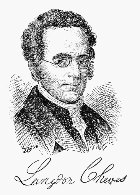 Langdon Cheves (1776-1857). /Namerican Statesman And A President Of The Second Bank Of The United States. Line Engraving, Early 20Th Century. Poster Print by Granger Collection - Item # VARGRC0122678