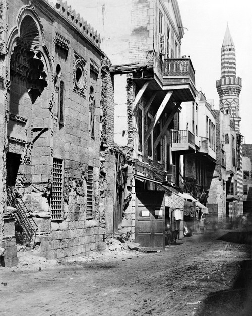 Egypt: Cairo. /Na Street In The City Of Cairo, Egypt. Photograph, Mid Or Late 19Th Century. Poster Print by Granger Collection - Item # VARGRC0120807
