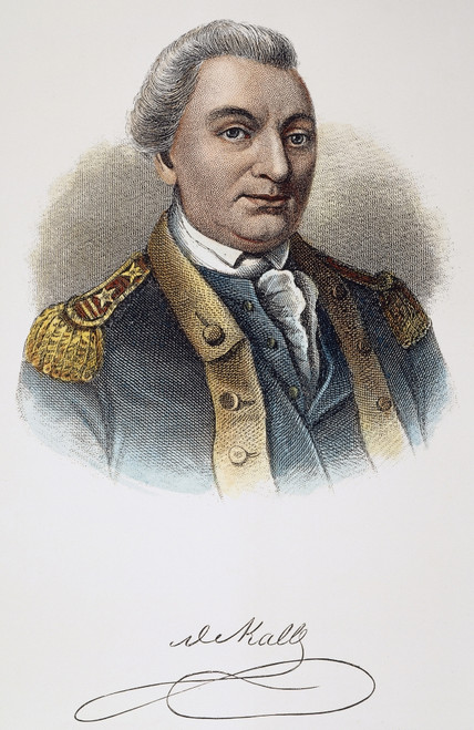 Baron De Kalb (1721-1780). /Nbaron Johann De Kalb. German Soldier. Steel Engraving, 19Th Century. Poster Print by Granger Collection - Item # VARGRC0045364