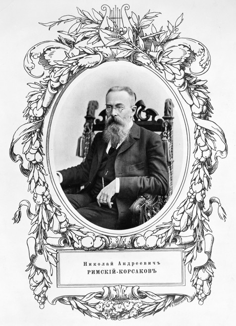Nikolai A. Rimski-Korsakov /N(1844-1908). Nikolai Andreevich Rimski-Korsakov. Russian Composer. Poster Print by Granger Collection - Item # VARGRC0054216