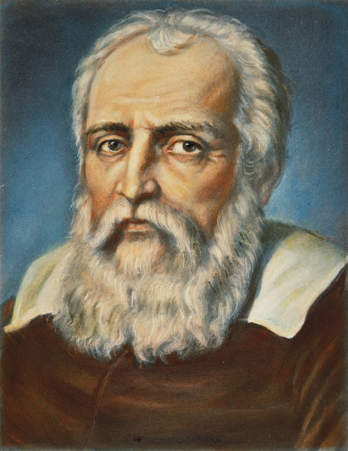 Galileo Galilei (1564-1642). /Nitalian Astronomer, Mathematician, And Physicist. Portrait By An Unknown Artist. Poster Print by Granger Collection - Item # VARGRC0008112