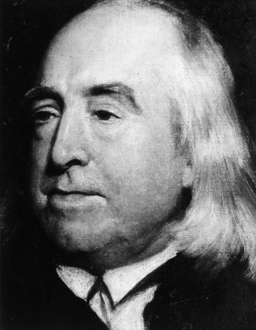 Jeremy Bentham (1748-1832). /Nenglish Jurist And Philosopher. Oil On Canvas (Detail), 1829, By Henry William Pickersgill. Poster Print by Granger Collection - Item # VARGRC0013470