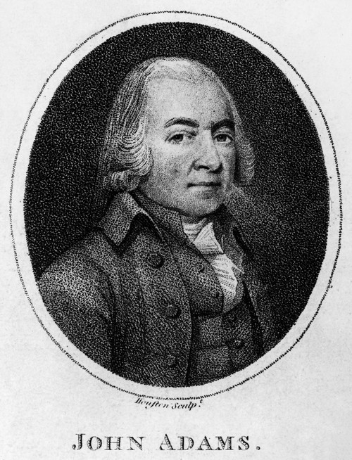 John Adams (1735-1826). /Nsecond President Of The United States. Line Engraving, 1797. Poster Print by Granger Collection - Item # VARGRC0106972