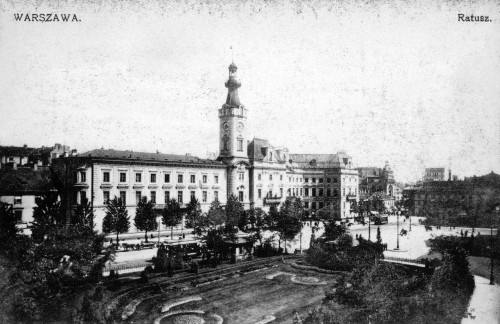 Warsaw: City Hall, C1910. /Nratusz (City Hall) In Warsaw, Poland. Postcard, C1910. Poster Print by Granger Collection - Item # VARGRC0094854