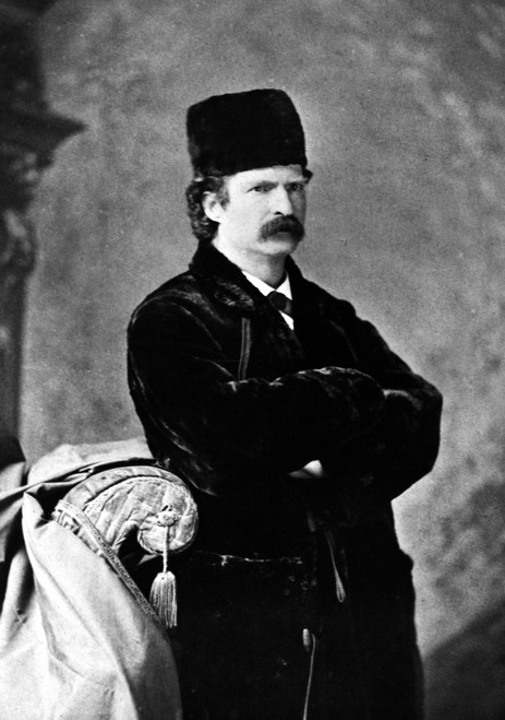 Samuel Langhorne Clemens /N(1835-1910). 'Mark Twain.' American Writer And Humorist. Photographed, C1870. Poster Print by Granger Collection - Item # VARGRC0101273