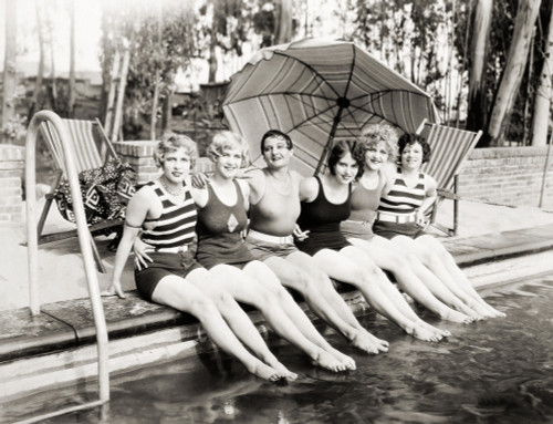 Silent Still: Bathers. Poster Print by Granger Collection - Item # VARGRC0005648