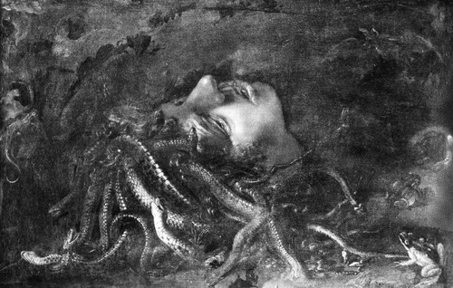 Mythology: Medusa. /Npainting Of The Head Of Medusa Attributed To Leonardo Da Vinci. Poster Print by Granger Collection - Item # VARGRC0018047