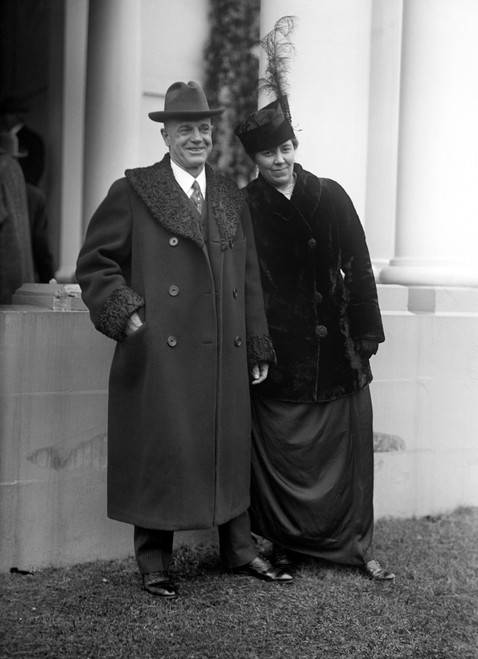 Billy Sunday (1862-1935). /Nwilliam Ashley 'Billy' Sunday. American Evangelist. Photographed With His Wife, C1914. Poster Print by Granger Collection - Item # VARGRC0122279