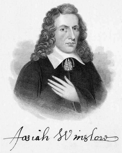 Josiah Winslow (1629?-1680). /Namerican Colonial Governor. Steel Engraving, 19Th Century. Poster Print by Granger Collection - Item # VARGRC0054537