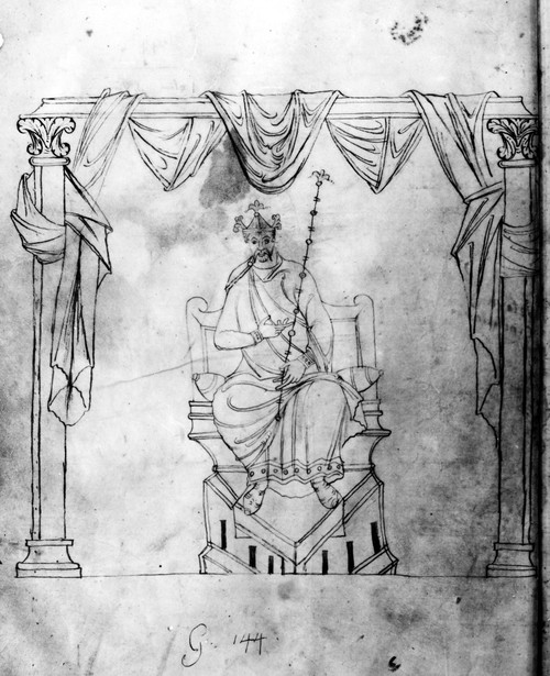 Charlemagne (742-814)./Nking Of The Franks, 768-814, And Emperor Of The West, 800-814. Latin Manuscript Illumination, 10Th Century. Poster Print by Granger Collection - Item # VARGRC0107613 Charlemagne (742-814)./Nking Of The Franks, 768-814, And Emperor Of The West, 800-814. Latin Manuscript Illumination, 10Th Century. Poster Print by Granger Collection - Item # VARGRC0107613
