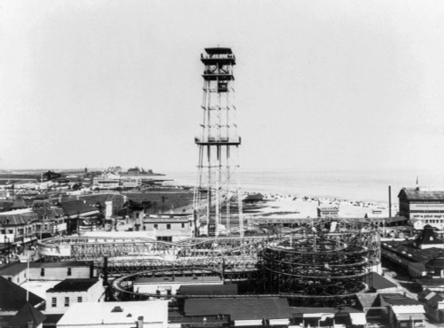 Steeplechase Park, C1900. /Nobservation Tower At Steeplechase Park, The First Amusement Park At Coney Island, Brooklyn, New York. Stereograph, C1901. Poster Print by Granger Collection - Item # VARGRC0105997