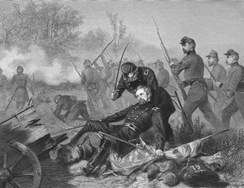 Battle Of Chantilly, 1862. /Nthe Battle Of Chantilly, Virginia, 1 September 1862. Steel Engraving, 19Th Century. Poster Print by Granger Collection - Item # VARGRC0057115 Battle Of Chantilly, 1862. /Nthe Battle Of Chantilly, Virginia, 1 September 1862. Steel Engraving, 19Th Century. Poster Print by Granger Collection - Item # VARGRC0057115