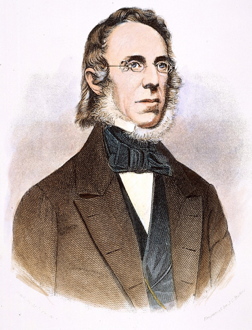 Peter Cooper (1791-1883). /Namerican Manufacturer And Philanthropist: Steel Engraving, American, 19Th Century. Poster Print by Granger Collection - Item # VARGRC0048675