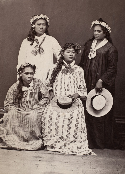 Tahiti: Women, C1890. /Nphotograph, C1890. Poster Print by Granger Collection - Item # VARGRC0095339