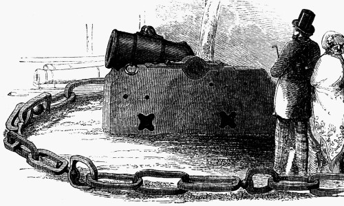 West Point: Relics. /Nrelics Of The Revolutionary War At West Point, New York. Wood Engraving, 19Th Century. Poster Print by Granger Collection - Item # VARGRC0099419