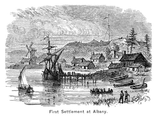 New York: Albany. /Nthe First Dutch Settlement At Albany, New York, 17Th Century. Wood Engraving, American, 19Th Century. Poster Print by Granger Collection - Item # VARGRC0323251 New York: Albany. /Nthe First Dutch Settlement At Albany, New York, 17Th Century. Wood Engraving, American, 19Th Century. Poster Print by Granger Collection - Item # VARGRC0323251