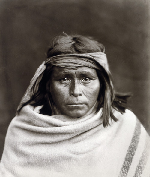 Native American, C1903. /Nportrait Of A Southwestern Native American. Photograph By Edward Curtis, C1903. Poster Print by Granger Collection - Item # VARGRC0114307