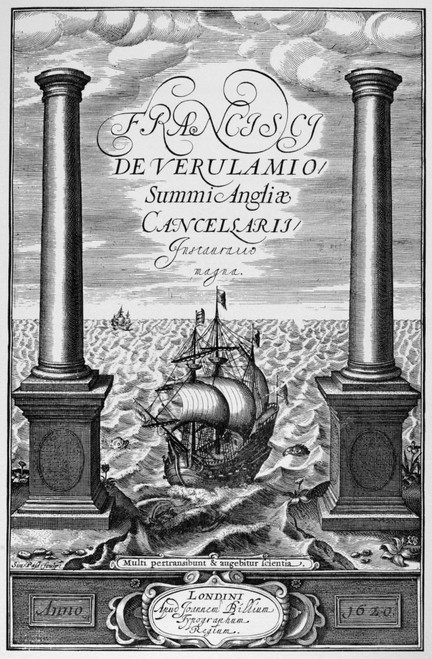 Bacon: Title-Page, 1620. /Ntitle-Page Of 'Instauratio Magna,' A Monumental Work On The Philosophy Of Science, Knowledge And The Scientific Method, By Francis Bacon, 1620. Poster Print by Granger Collection - Item # VARGRC0133485